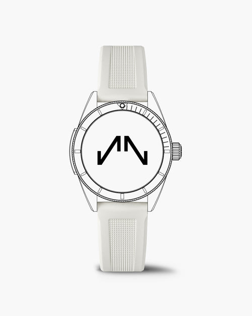 White Rubber Adventure 18mm