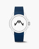 Blue Milanaise Rubber Independence 22mm