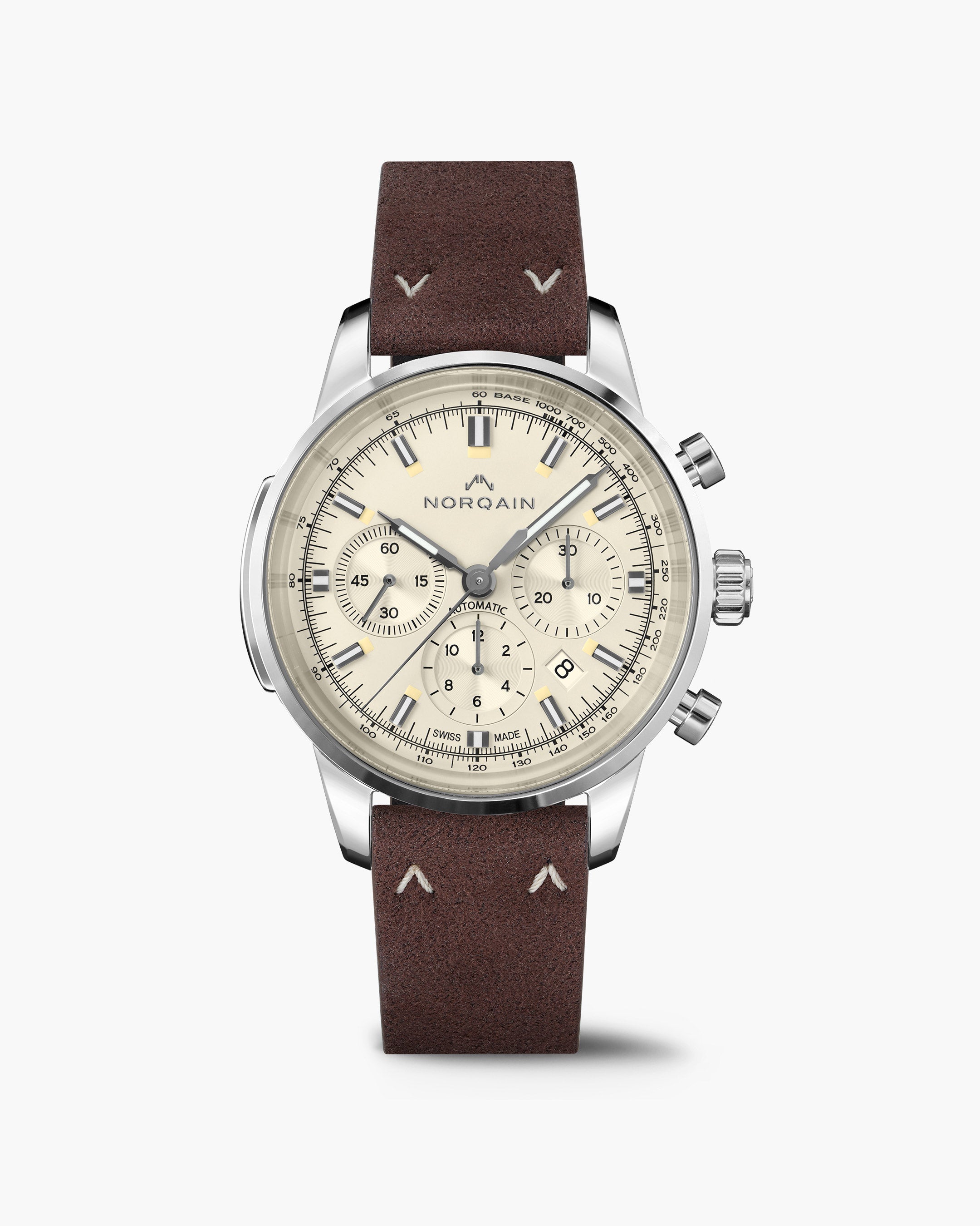 Freedom 60 Chrono 43mm Cream - NORQAIN