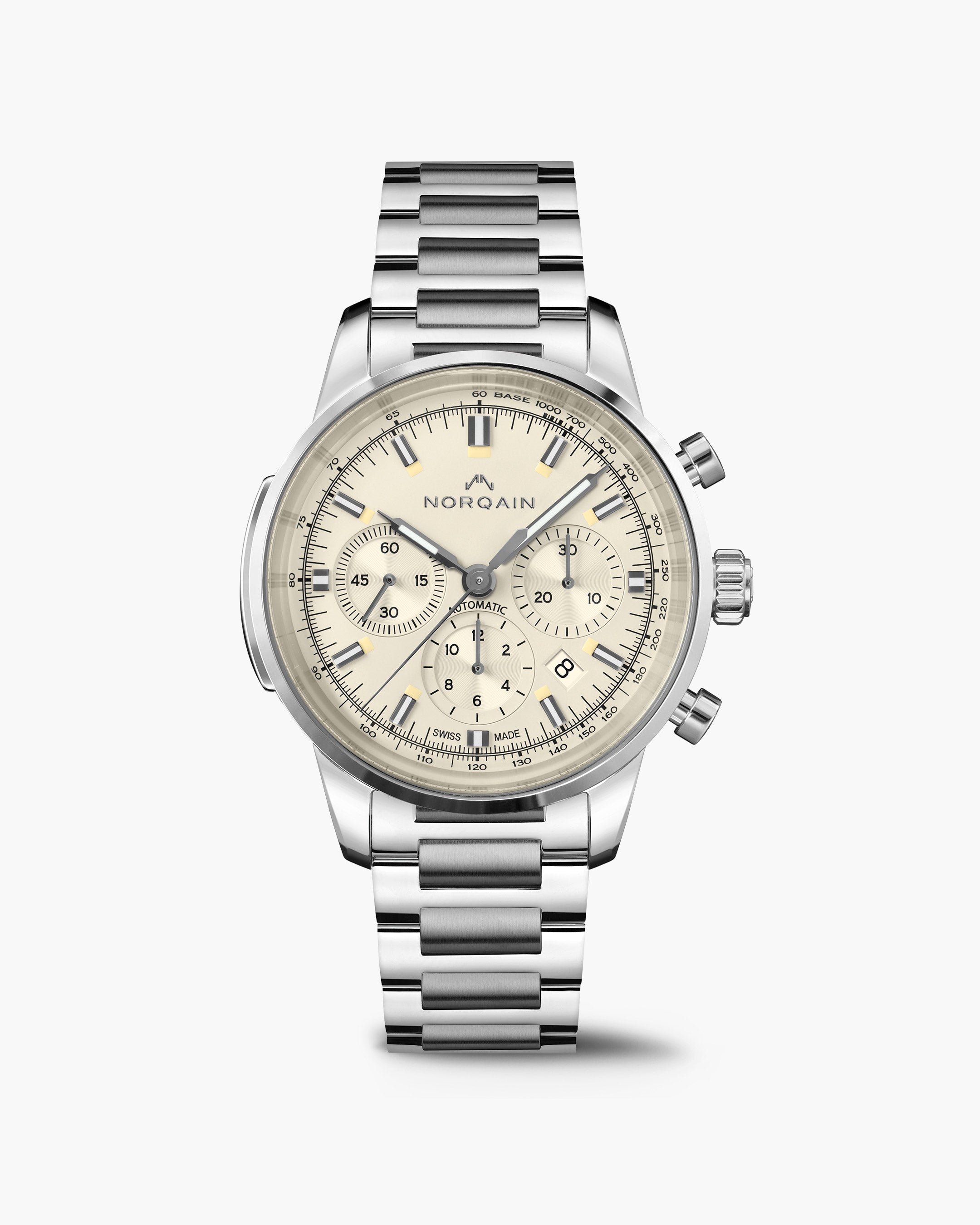 Freedom 60 Chrono 43mm Cream - NORQAIN