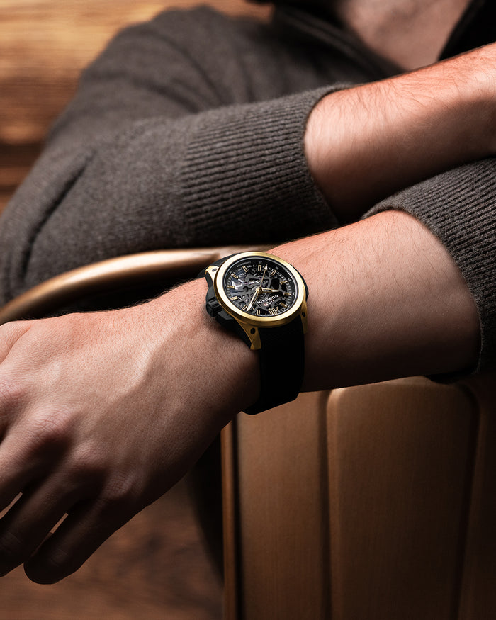 Wild ONE Skeleton 39mm Yellow Gold Limited Edition